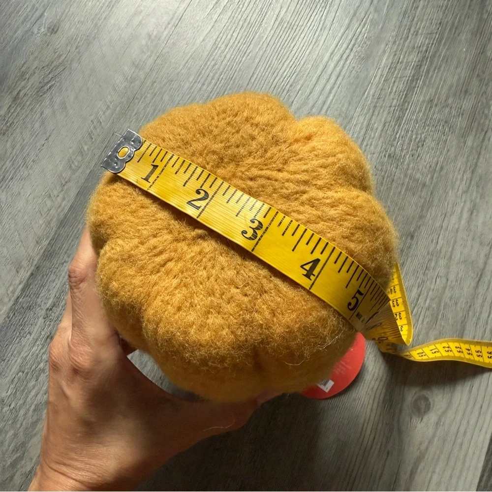 Opalhouse Mustard Felted Pumpkin with Tassel NEW Fall